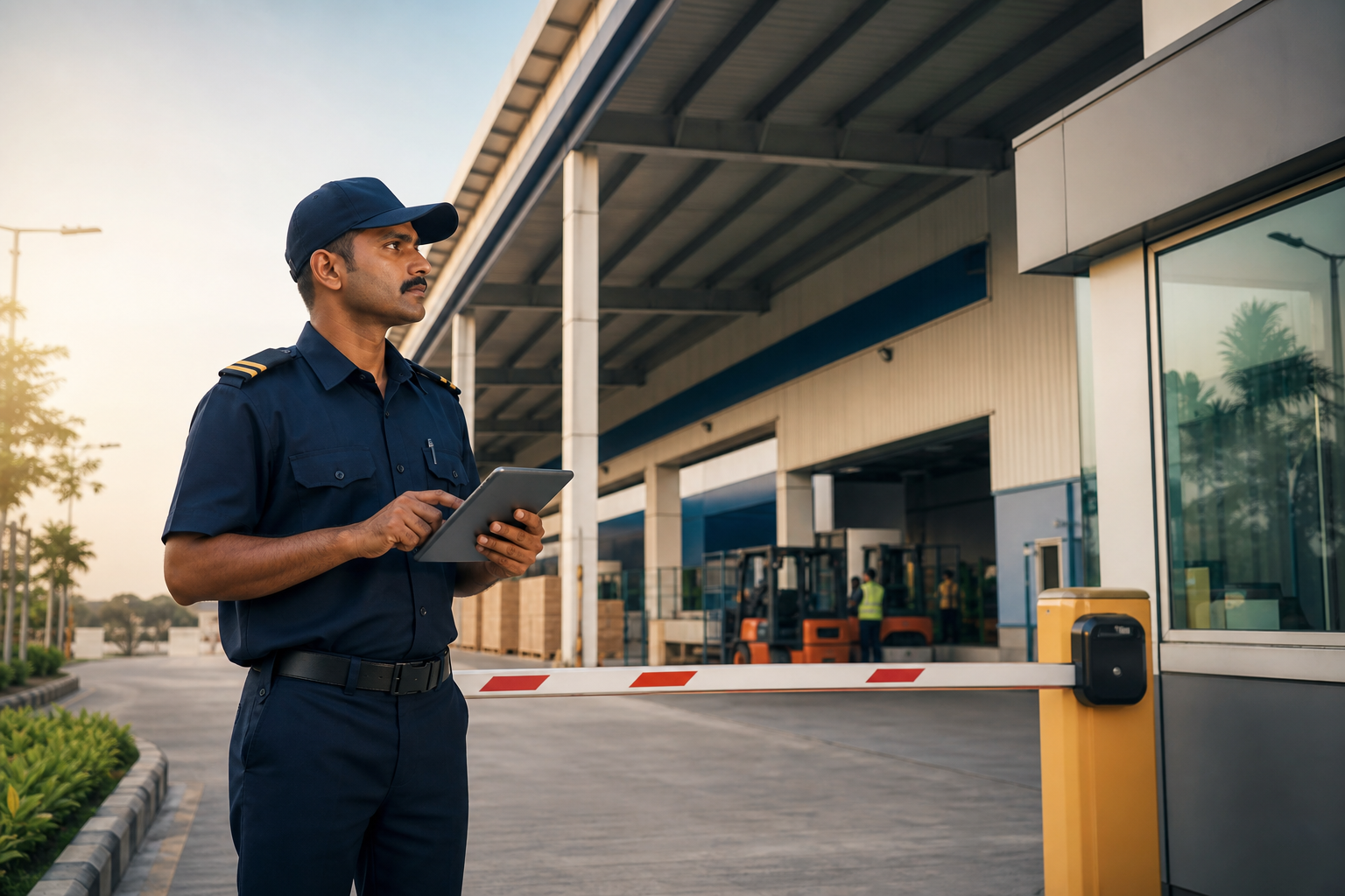 Professional corporate security environment